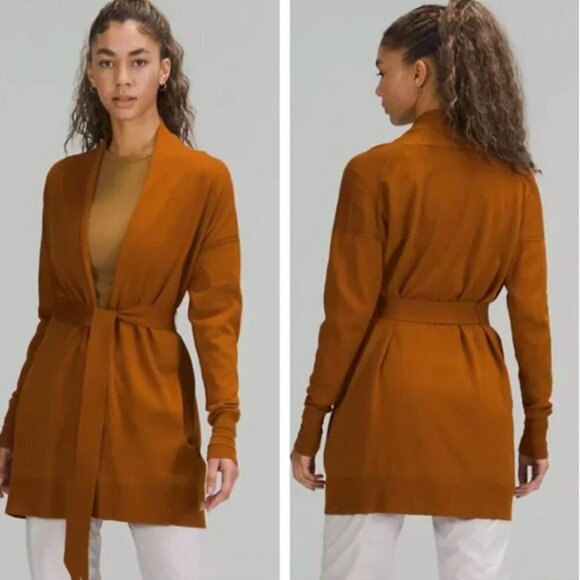 [Lululemon] Cotton Cashmere Knit Cardigan Sweater - Picture 2 of 7